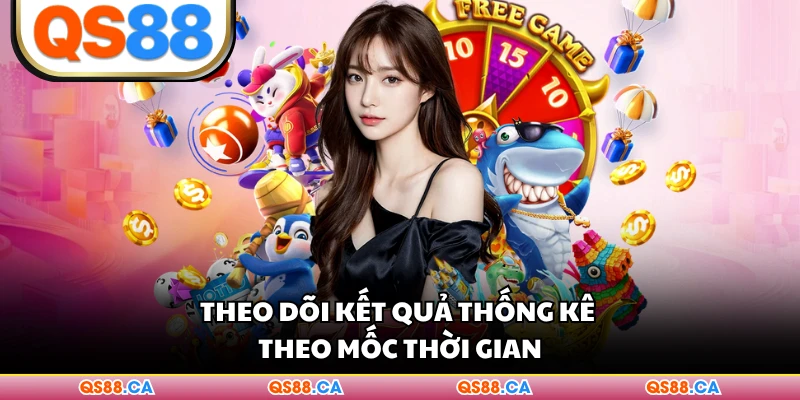 Theo dõi kết quả thống kê theo mốc thời gian